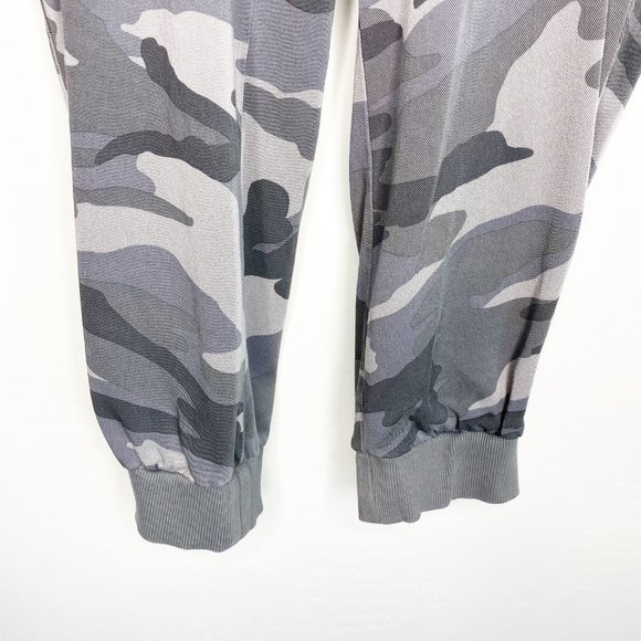 Splendid Womens Gray Camouflage Tapered Leg Elastic Waist Joggers Pants … - Picture 4 of 8
